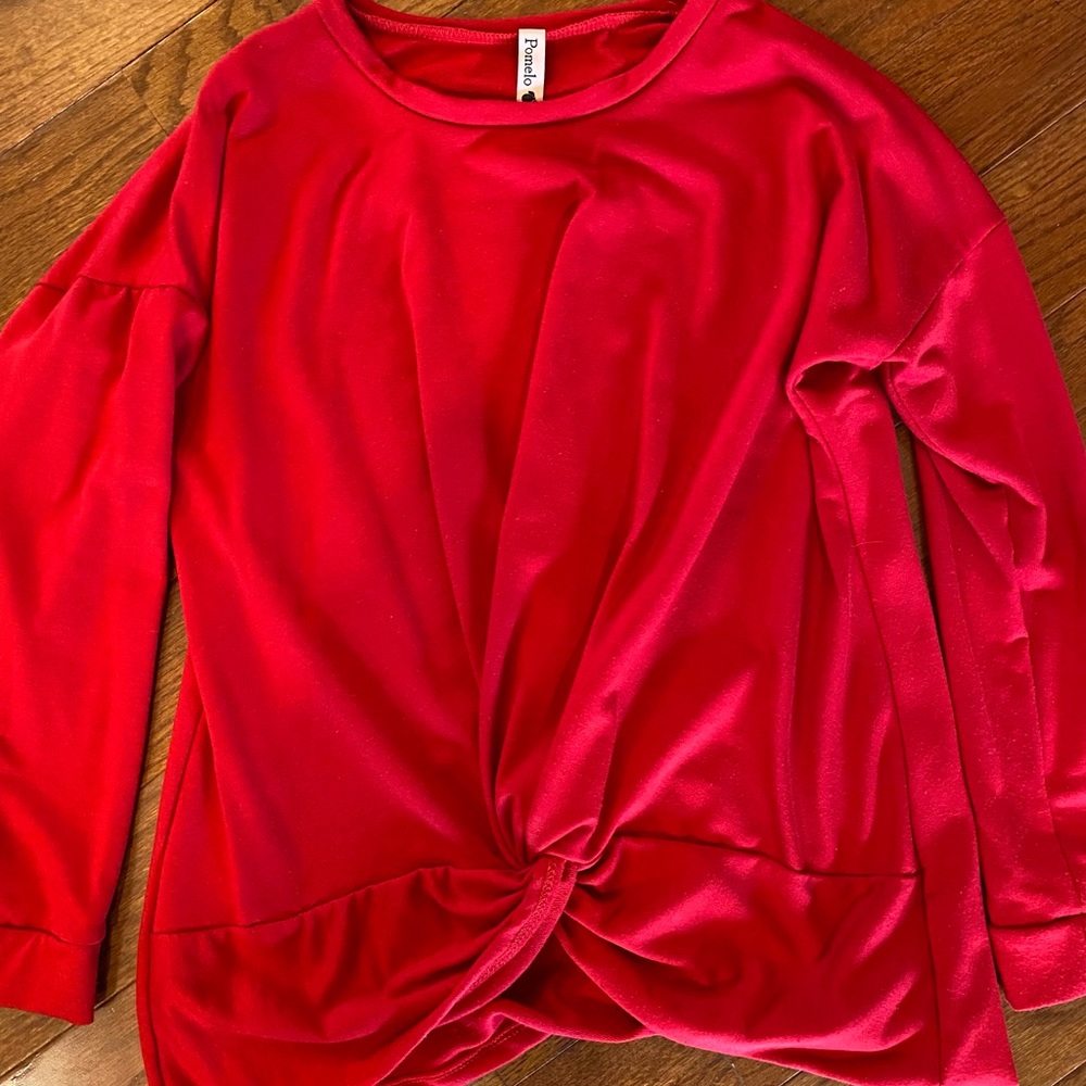 Tween Pomelo Red Shirt